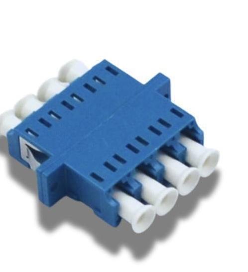 ADAPTER LC UPC QUAD SINGLE MODE